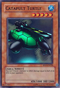 Catapult Turtle - Retro Pack (RP01) #RP01-EN038 - Super Rare YuGiOh Trading Card