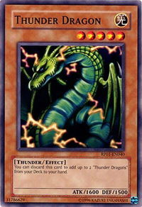Thunder Dragon - Retro Pack (RP01) #RP01-EN040 - Common / Short Print YuGiOh Trading Card