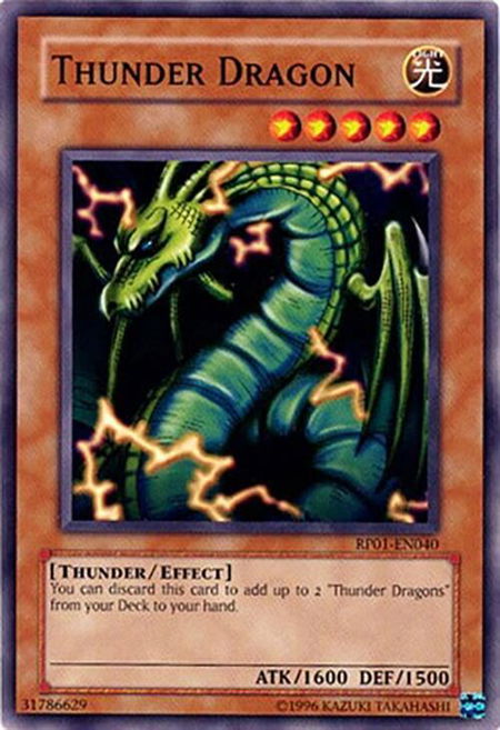 Thunder Dragon - Retro Pack YuGiOh trading card