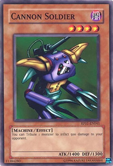 Cannon Soldier - Retro Pack YuGiOh trading card