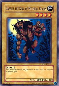 Gazelle the King of Mythical Beasts - Retro Pack (RP01) #RP01-EN043 - Common / Short Print YuGiOh Trading Card
