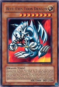 Blue-Eyes Toon Dragon - Retro Pack (RP01) #RP01-EN050 - Rare YuGiOh Trading Card