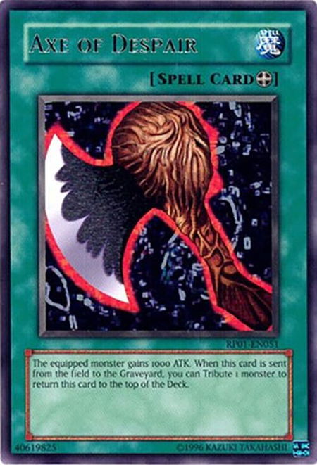 Axe of Despair - Retro Pack YuGiOh trading card