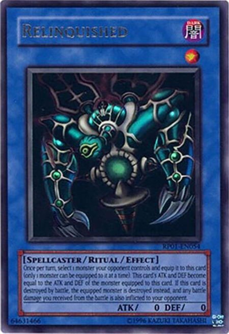 Relinquished - Retro Pack YuGiOh trading card