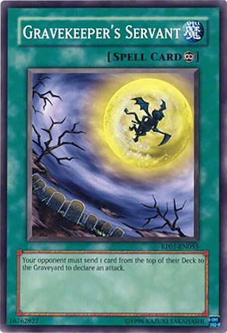 Gravekeeper's Servant - Retro Pack YuGiOh trading card