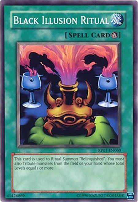 Black Illusion Ritual - Retro Pack YuGiOh trading card