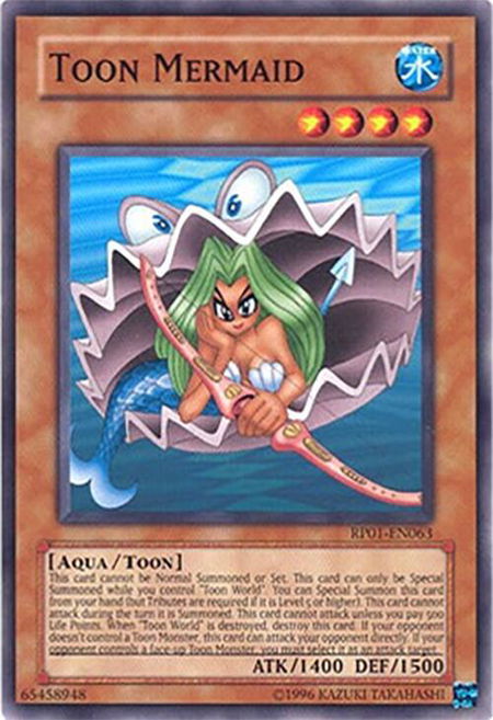 Toon Mermaid - Retro Pack YuGiOh trading card
