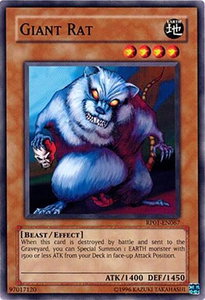 Giant Rat - Retro Pack (RP01) #RP01-EN067 - Common / Short Print YuGiOh Trading Card