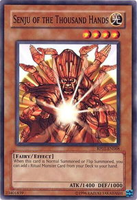 Senju of the Thousand Hands - Retro Pack (RP01) #RP01-EN068 - Common / Short Print YuGiOh Trading Card