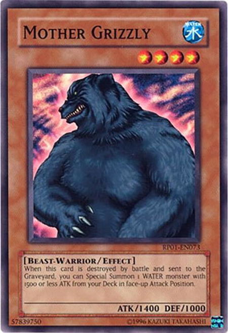 Mother Grizzly - Retro Pack YuGiOh trading card