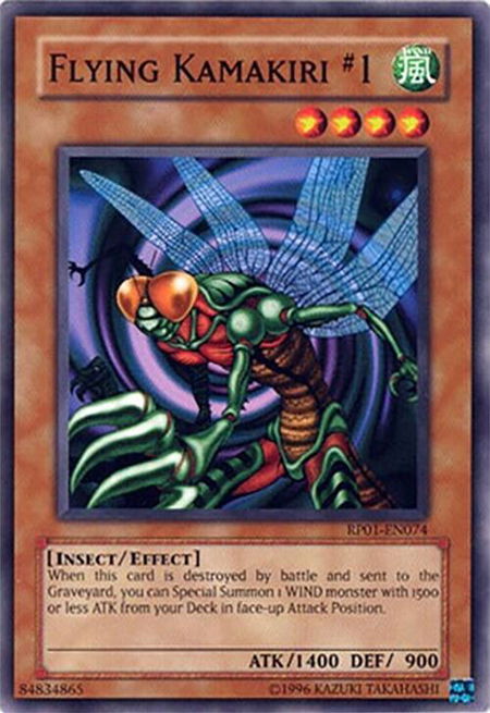 Flying Kamakiri #1 - Retro Pack YuGiOh trading card