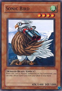 Sonic Bird - Retro Pack (RP01) #RP01-EN075 - Common / Short Print YuGiOh Trading Card