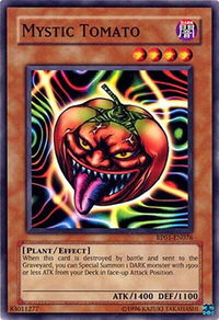 Mystic Tomato - Retro Pack (RP01) #RP01-EN076 - Common / Short Print YuGiOh Trading Card