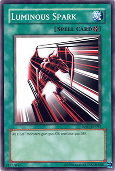 Luminous Spark - Retro Pack YuGiOh trading card