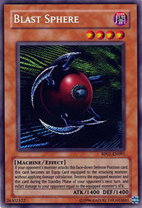 Blast Sphere - Retro Pack (RP01) #RP01-EN091 - Secret Rare YuGiOh Trading Card