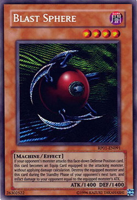 Blast Sphere - Retro Pack YuGiOh trading card