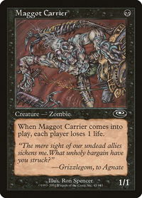 Maggot Carrier - Planeshift (PLS) #45 - Common Magic: The Gathering Trading Card