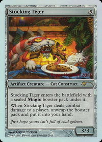 Stocking Tiger - Special Occasion (SPECIAL) #2013 - Promo Magic: The Gathering Trading Card