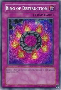 Ring of Destruction - Retro Pack 2 (RP02) #RP02-EN066 - Secret Rare YuGiOh Trading Card