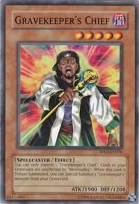 Gravekeeper's Chief - Retro Pack 2 (RP02) #RP02-EN076 - Common / Short Print YuGiOh Trading Card