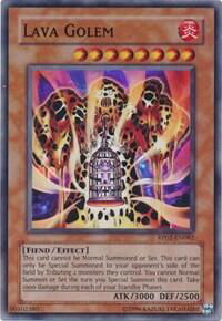 Lava Golem - Retro Pack 2 (RP02) #RP02-EN082 - Super Rare YuGiOh Trading Card