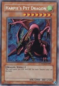 Harpie's Pet Dragon - Retro Pack 2 (RP02) #RP02-EN093 - Secret Rare YuGiOh Trading Card
