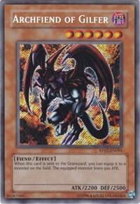 Archfiend of Gilfer - Retro Pack 2 (RP02) #RP02-EN094 - Secret Rare YuGiOh Trading Card