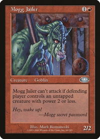 Mogg Jailer - Planeshift (PLS) #68 - Uncommon Magic: The Gathering Trading Card