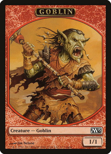 Goblin Token trading card from League Promos Goblin Token - League Promos Magic: The Gathering trading card