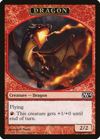 Dragon Token - Magic 2014 (M14) (M14) #6 - Token Magic: The Gathering Trading Card