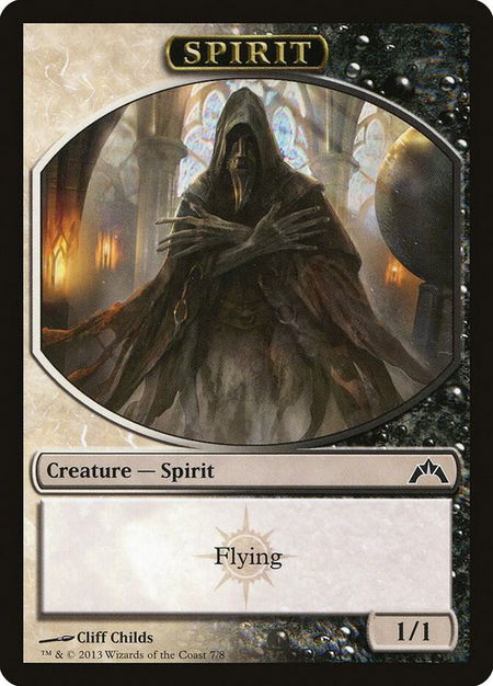 Spirit Token - Gatecrash Magic: The Gathering trading card