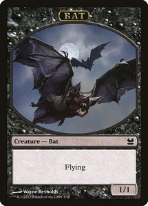 Bat Token - Modern Masters (MMA) #5 - Token Magic: The Gathering Trading Card