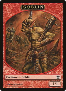 Goblin Token - Modern Masters (MMA) #10 - Token Magic: The Gathering Trading Card