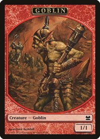Goblin Token - Modern Masters (MMA) #10 - Token Magic: The Gathering Trading Card