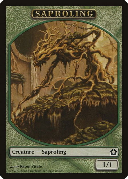 Saproling Token - Return to Ravnica Magic: The Gathering trading card