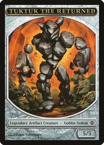 Tuktuk the Returned Token - Rise of the Eldrazi (ROE) #5 - Token Magic: The Gathering Trading Card