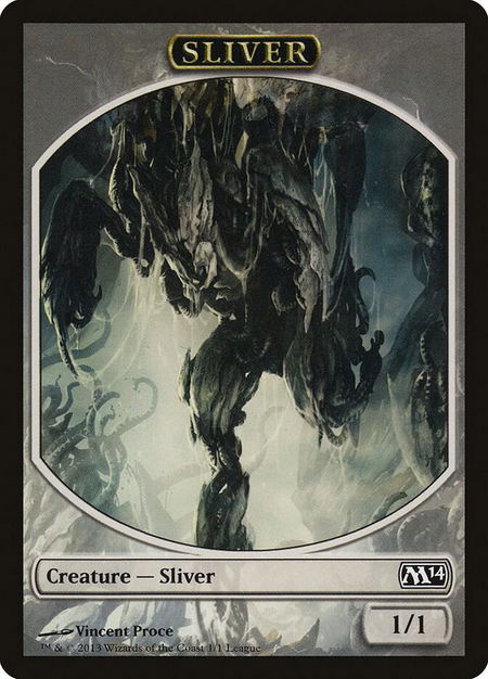 Sliver Token - League Promos Magic: The Gathering trading card