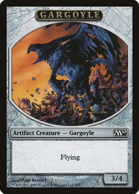 Gargoyle Token - Magic 2010 (M10) Magic: The Gathering trading card