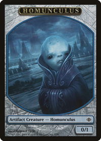 Homunculus Token - Shards of Alara (ALA) #2 - Token Magic: The Gathering Trading Card