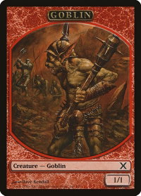 Goblin Token - 10th Edition (10E) #4 - Token Magic: The Gathering Trading Card