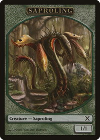 Saproling Token - 10th Edition (10E) #5 - Token Magic: The Gathering Trading Card