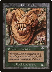 Saproling Token (INV) - Magic Player Rewards (MPRP) #2 - Token Magic: The Gathering Trading Card