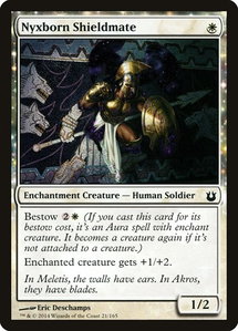 Nyxborn Shieldmate - Born of the Gods (BNG) #21 - Common Magic: The Gathering Trading Card