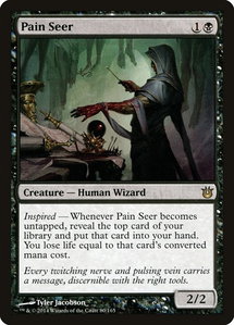 Pain Seer - Born of the Gods (BNG) #80 - Rare Magic: The Gathering Trading Card