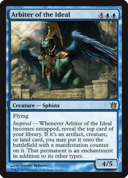 Arbiter of the Ideal - Born of the Gods Magic: The Gathering trading card