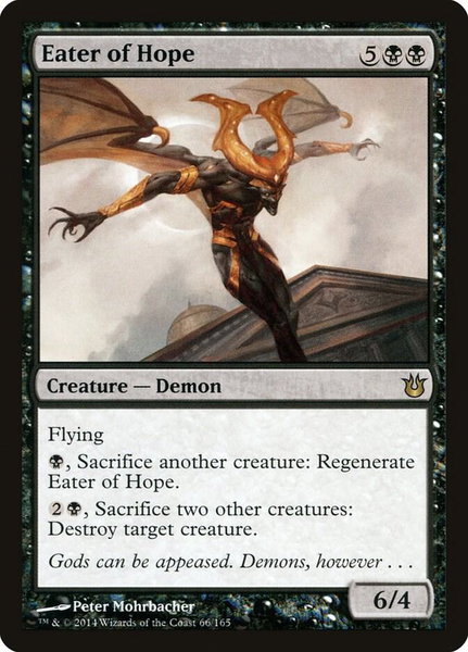 Eater of Hope - Born of the Gods Magic: The Gathering trading card