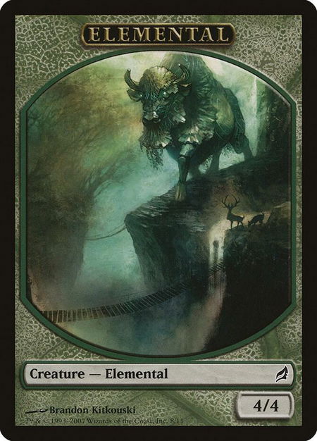 Elemental Token (8) - Lorwyn Magic: The Gathering trading card