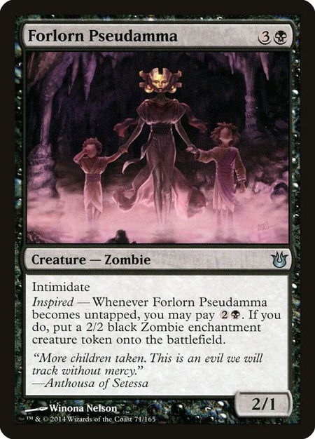 Forlorn Pseudamma - Born of the Gods Magic: The Gathering trading card