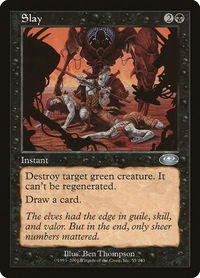 Slay - Planeshift (PLS) #55 - Uncommon Magic: The Gathering Trading Card