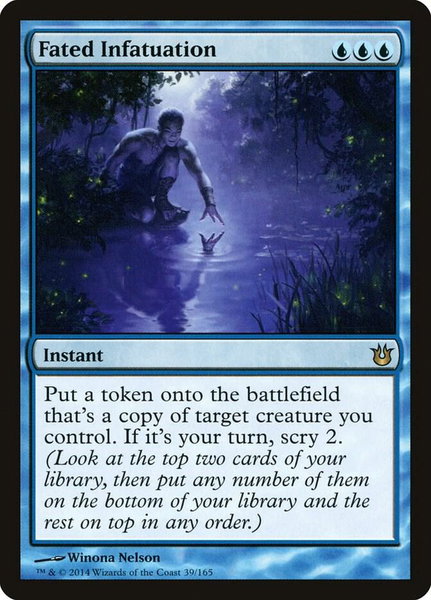 Fated Infatuation - Born of the Gods Magic: The Gathering trading card